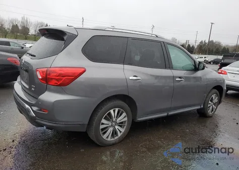2017 Nissan Pathfinder S z USA, uszkodzony, nr VIN 5N1DR2MM3HC663391